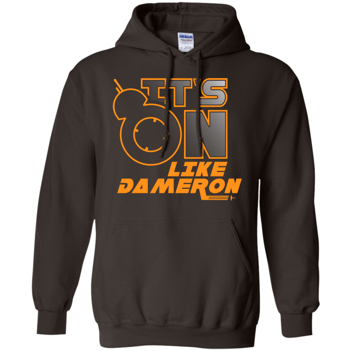 Sweatshirts Dark Chocolate / S NES On Like Dameron Pullover Hoodie