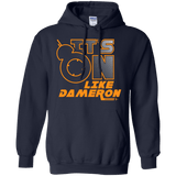 Sweatshirts Navy / S NES On Like Dameron Pullover Hoodie