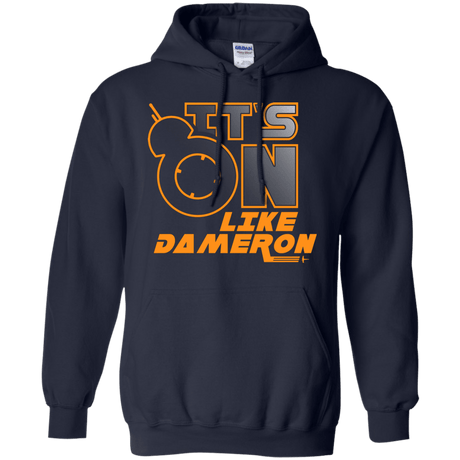 Sweatshirts Navy / S NES On Like Dameron Pullover Hoodie