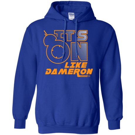 Sweatshirts Royal / S NES On Like Dameron Pullover Hoodie