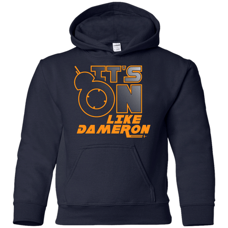 Sweatshirts Navy / YS NES On Like Dameron Youth Hoodie