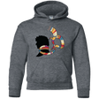 Sweatshirts Dark Heather / YS Never 4gotten Youth Hoodie