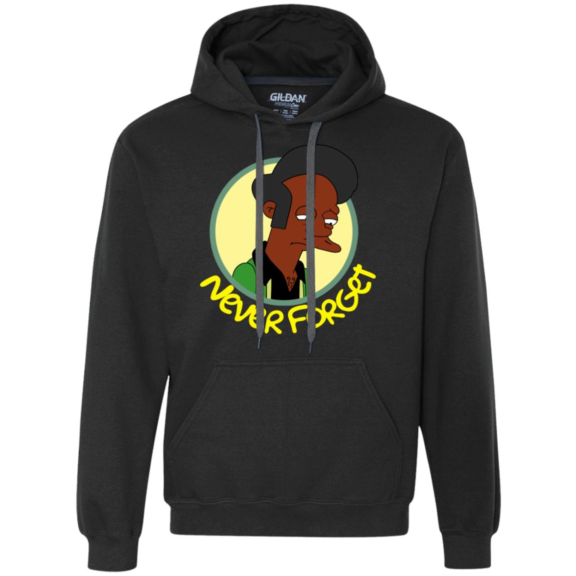 Sweatshirts Black / S Never Forget Apu Premium Fleece Hoodie