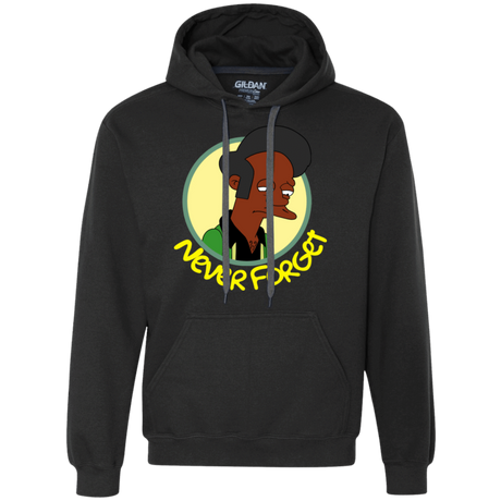 Sweatshirts Black / S Never Forget Apu Premium Fleece Hoodie