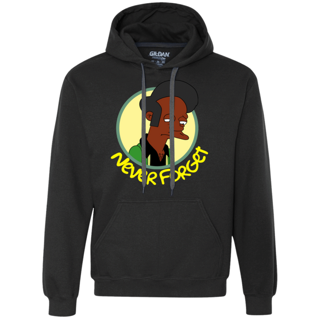 Sweatshirts Black / S Never Forget Apu Premium Fleece Hoodie