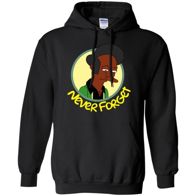 Sweatshirts Black / S Never Forget Apu Pullover Hoodie