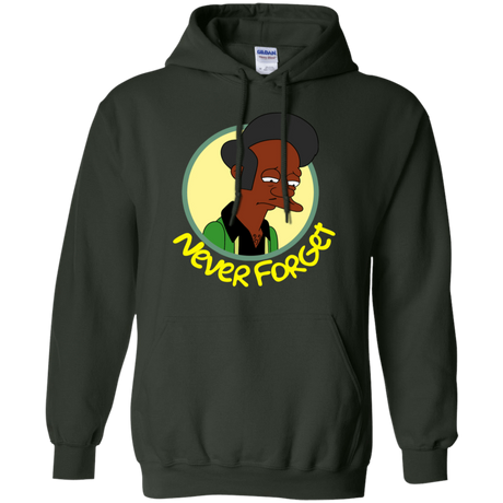 Sweatshirts Forest Green / S Never Forget Apu Pullover Hoodie