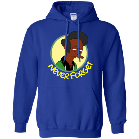 Sweatshirts Royal / S Never Forget Apu Pullover Hoodie