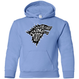 Sweatshirts Carolina Blue / YS Never Forget The King In The North Youth Hoodie