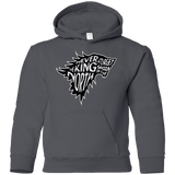 Sweatshirts Charcoal / YS Never Forget The King In The North Youth Hoodie