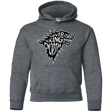 Sweatshirts Dark Heather / YS Never Forget The King In The North Youth Hoodie