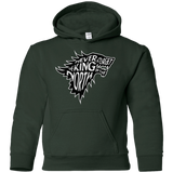 Sweatshirts Forest Green / YS Never Forget The King In The North Youth Hoodie