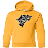 Sweatshirts Gold / YS Never Forget The King In The North Youth Hoodie
