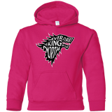 Sweatshirts Heliconia / YS Never Forget The King In The North Youth Hoodie