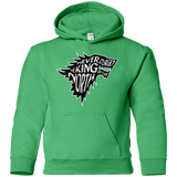 Sweatshirts Irish Green / YS Never Forget The King In The North Youth Hoodie