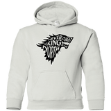 Sweatshirts White / YS Never Forget The King In The North Youth Hoodie