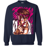 Sweatshirts Navy / S Never Give Up Crewneck Sweatshirt