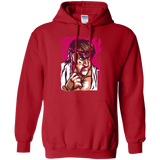 Sweatshirts Red / S Never Give Up Pullover Hoodie