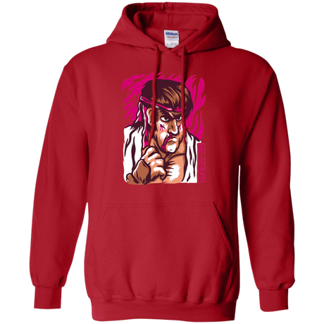 Sweatshirts Red / S Never Give Up Pullover Hoodie