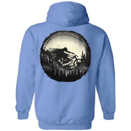 Sweatshirts Carolina Blue / S Never Gonna Leave The Woods Back Print Pullover Hoodie