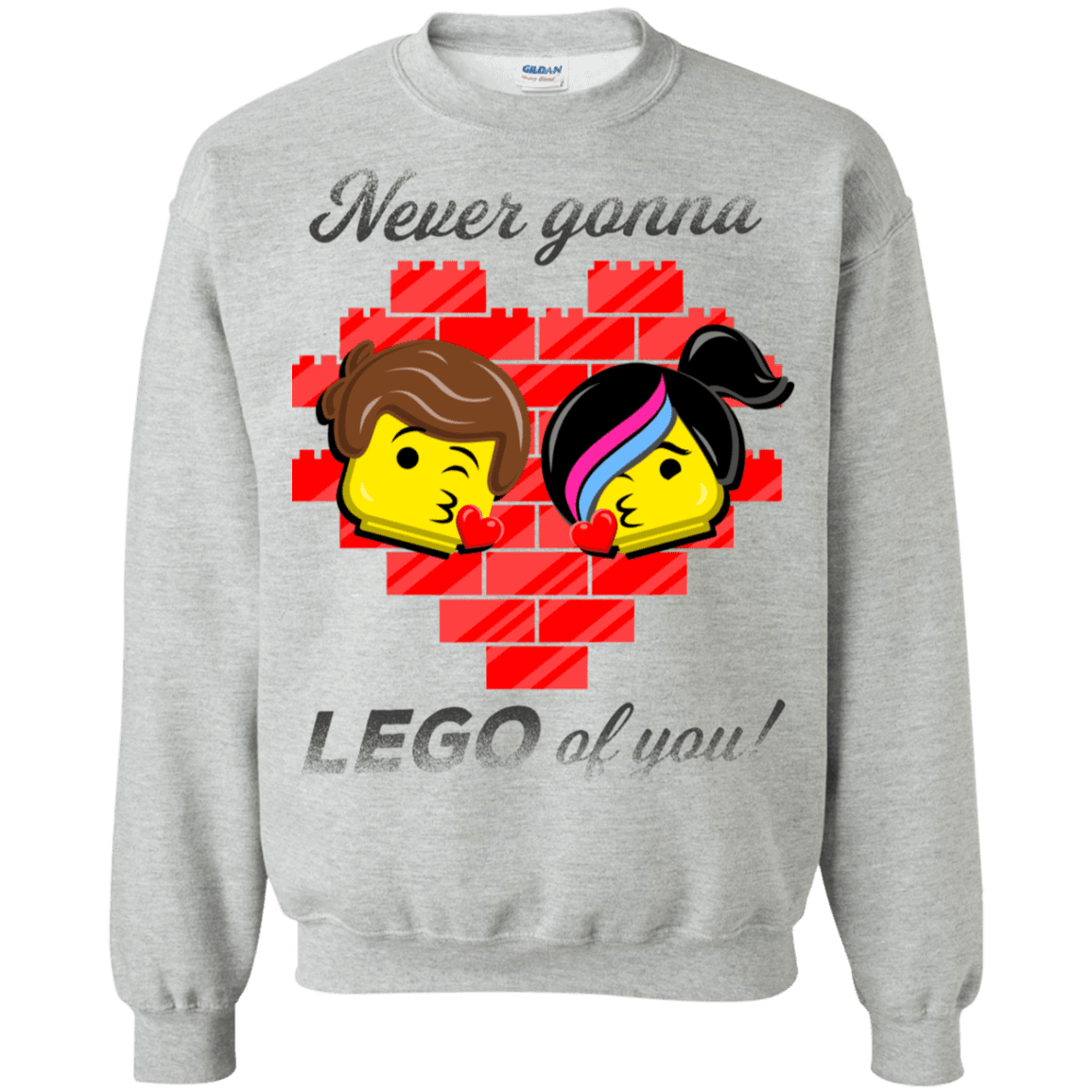 Sweatshirts Sport Grey / S Never LEGO of You Crewneck Sweatshirt