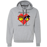 Sweatshirts Sport Grey / L Never LEGO of You Premium Fleece Hoodie