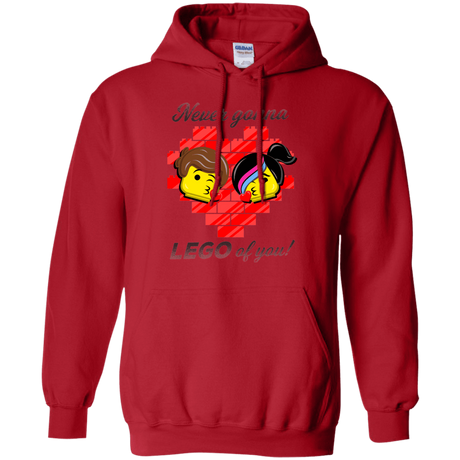 Sweatshirts Red / S Never LEGO of You Pullover Hoodie