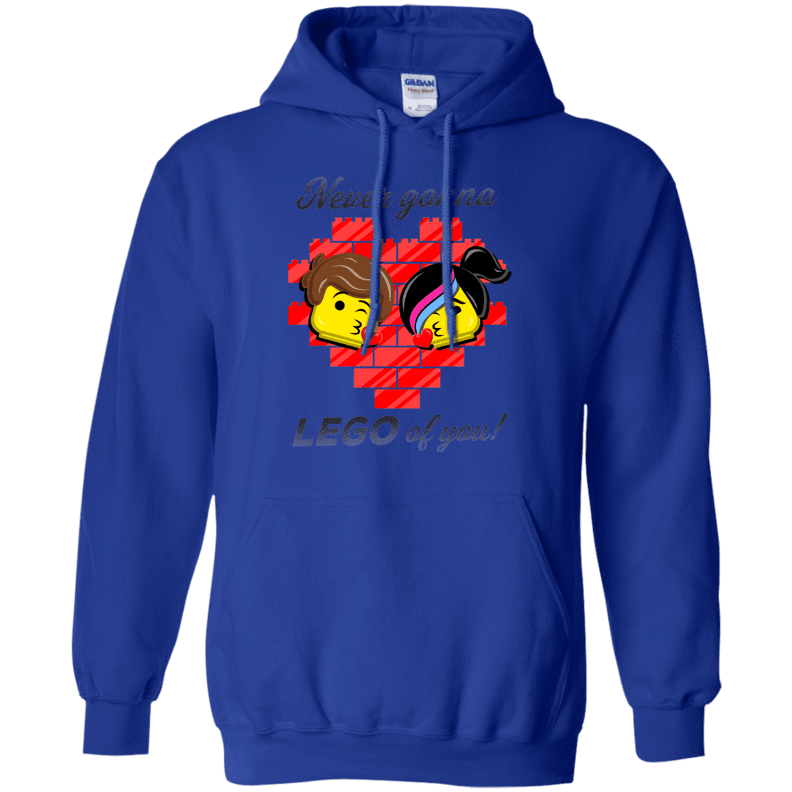 Sweatshirts Royal / S Never LEGO of You Pullover Hoodie