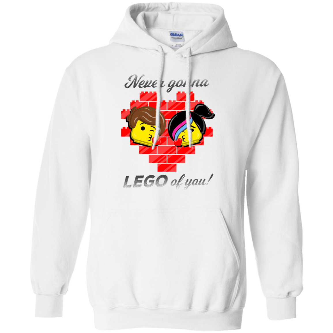 Sweatshirts White / S Never LEGO of You Pullover Hoodie