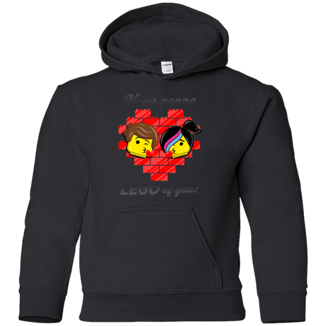 Sweatshirts Black / YS Never LEGO of You Youth Hoodie