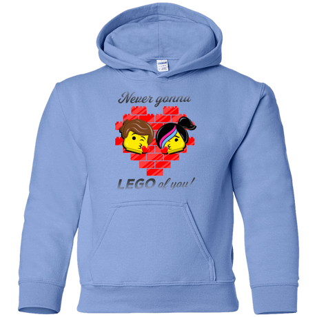 Sweatshirts Carolina Blue / YS Never LEGO of You Youth Hoodie