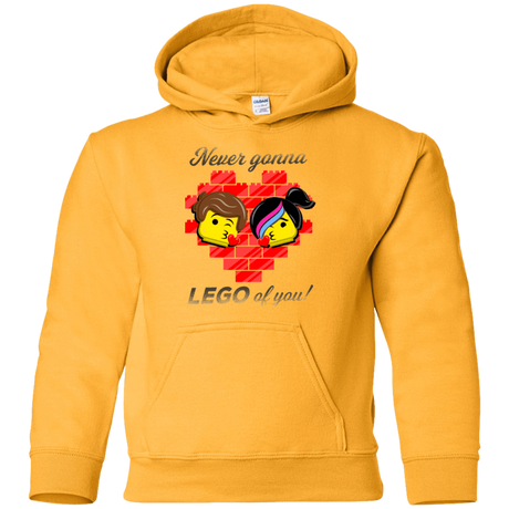 Sweatshirts Gold / YS Never LEGO of You Youth Hoodie