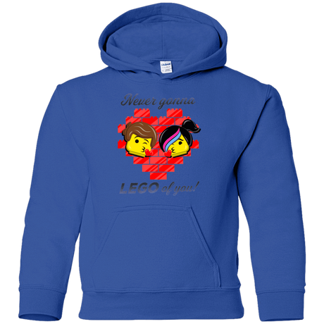 Sweatshirts Royal / YS Never LEGO of You Youth Hoodie