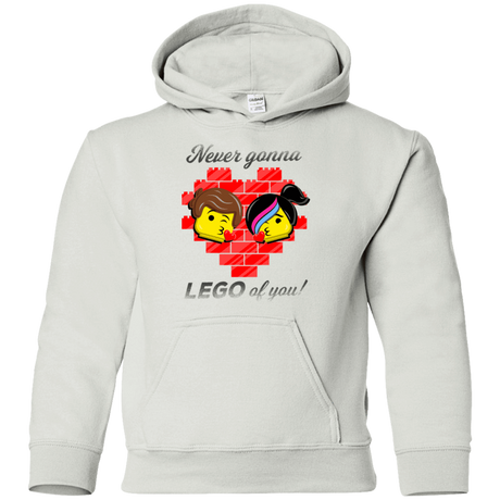 Sweatshirts White / YS Never LEGO of You Youth Hoodie