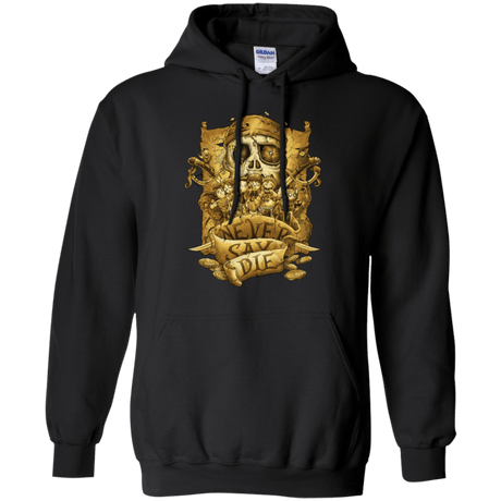 Sweatshirts Black / Small Never Say Die Pullover Hoodie