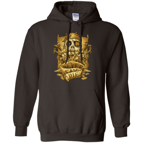Sweatshirts Dark Chocolate / Small Never Say Die Pullover Hoodie