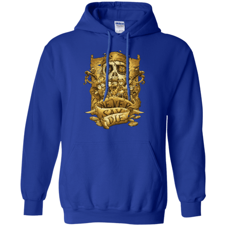 Sweatshirts Royal / Small Never Say Die Pullover Hoodie