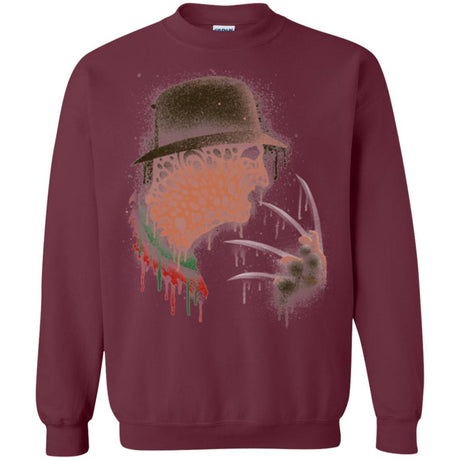 Sweatshirts Maroon / Small Never Sleep Again Crewneck Sweatshirt