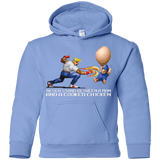 Sweatshirts Carolina Blue / YS Never Stand Between A Man And A Cooked Chicken Youth Hoodie