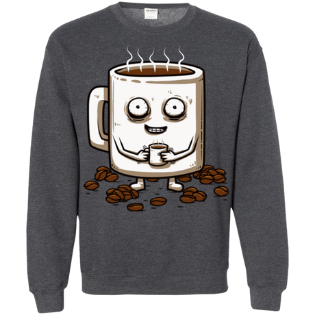 Sweatshirts Dark Heather / Small Never tired Crewneck Sweatshirt