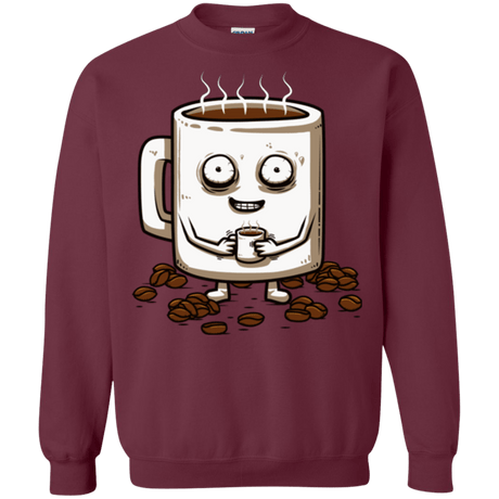 Sweatshirts Maroon / Small Never tired Crewneck Sweatshirt