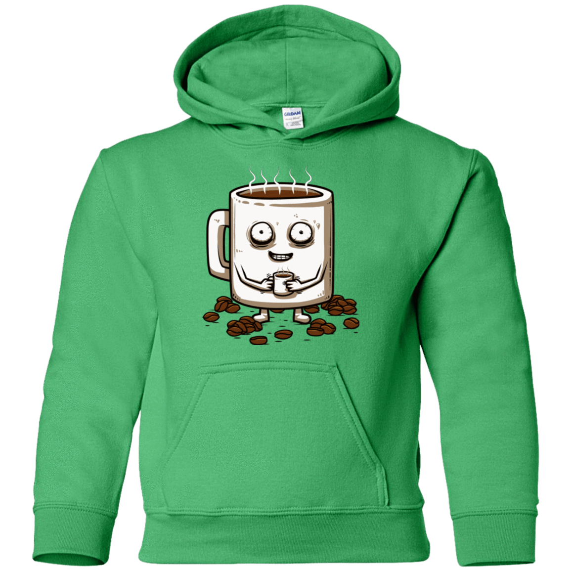 Sweatshirts Irish Green / YS Never tired Youth Hoodie