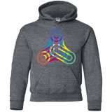 Sweatshirts Dark Heather / YS Never Win Youth Hoodie