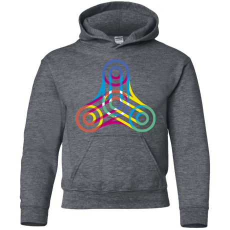 Sweatshirts Dark Heather / YS Never Win Youth Hoodie