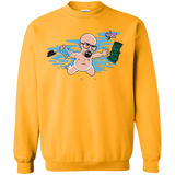 Sweatshirts Gold / Small NeverBad Crewneck Sweatshirt