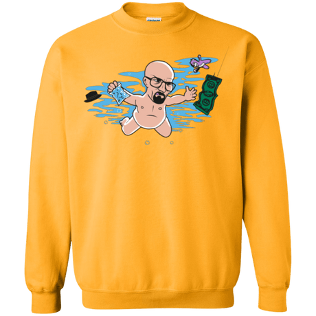 Sweatshirts Gold / Small NeverBad Crewneck Sweatshirt