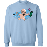 Sweatshirts Light Blue / Small NeverBad Crewneck Sweatshirt