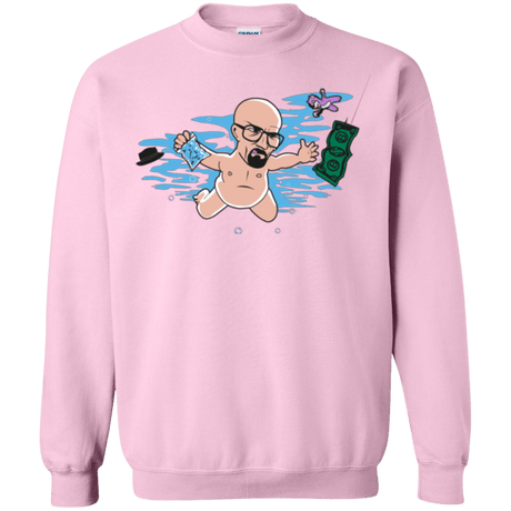 Sweatshirts Light Pink / Small NeverBad Crewneck Sweatshirt