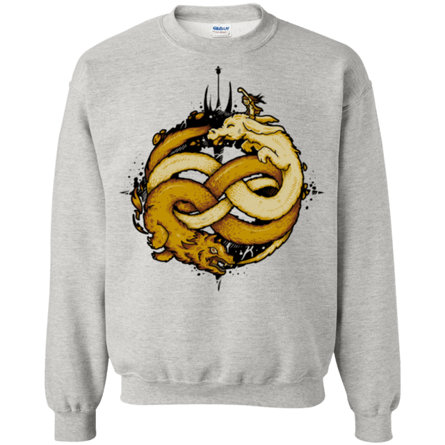 Sweatshirts Ash / Small NEVERENDING FIGHT Crewneck Sweatshirt