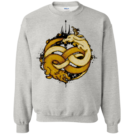 Sweatshirts Ash / Small NEVERENDING FIGHT Crewneck Sweatshirt